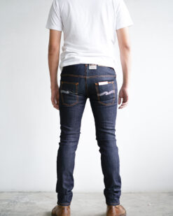 nudie jeans thin finn dry ecru embo