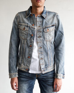 nudie jeans billy shimmering jacket