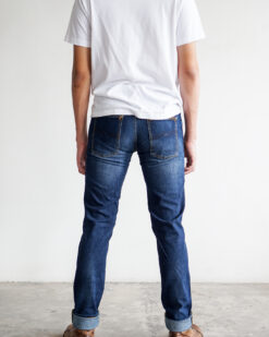 nudie jeans grim tim crosshatch worn in