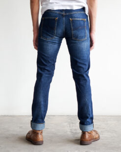 nudie jeans grim tim crosshatch worn in