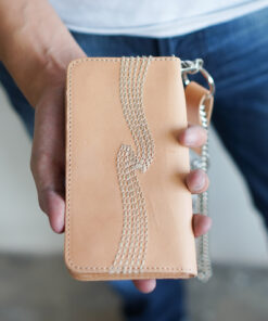 nudie jeans alfredsson chain wallet long natural (1)