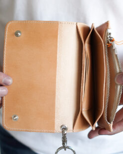 nudie jeans alfredsson chain wallet long natural (1)