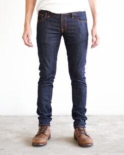 nudie jeans long john dry ecru embo