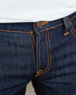 nudie jeans long john dry ecru embo