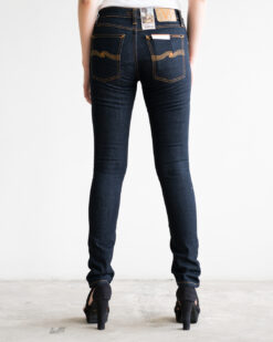 nudie jeans skinny lin dry deep orange