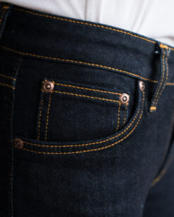 nudie jeans skinny lin dry deep orange
