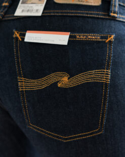 nudie jeans skinny lin dry deep orange
