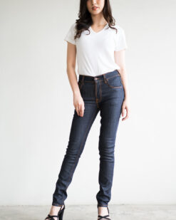 nudie jeans thin finn dry ecru embo