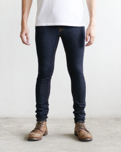nudie jeans skinny lin dry deep orange