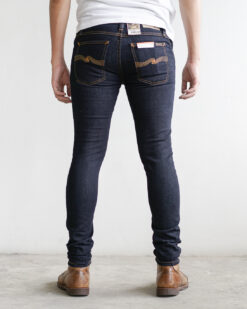 nudie jeans skinny lin dry deep orange