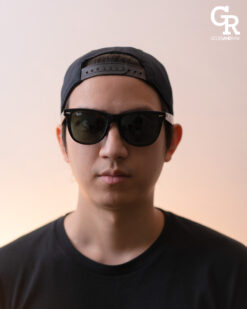RayBan Wayfarer กรอบดำเงา เลนส์ดำ RB2140F 901