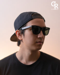 RayBan Wayfarer กรอบดำเงา เลนส์ดำ RB2140F 901