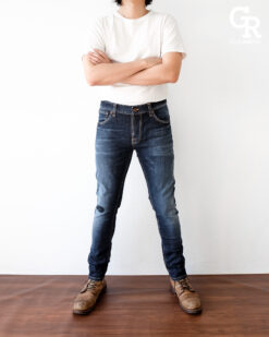 nudie jeans tight terry mended worn