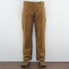 CARHARTT DOUBLE KNEE RELAXED FIT BROWN PANTS