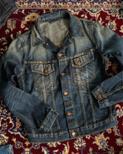 NUDIE JEANS ORG. TERRY SHARP USED JACKET