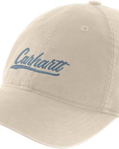 CARHARTT CANVAS CAP WHITE