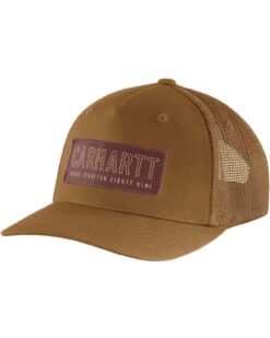 CARHARTT CANVAS MESH BACK CAP BROWN