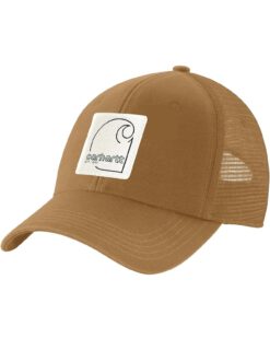 CARHARTT CANVAS MESH BACK CAP BROWN