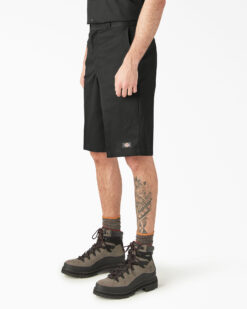dickies loose fit shorts black (1)