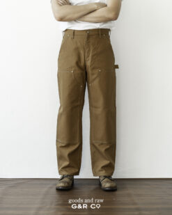 CARHARTT DOUBLE KNEE LOOSE FIT BROWN PANTS