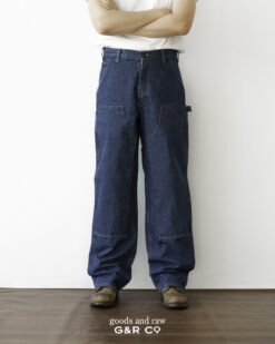 CARHARTT DOUBLE KNEE LOOSE FIT MEDIUM BLUE PANTS