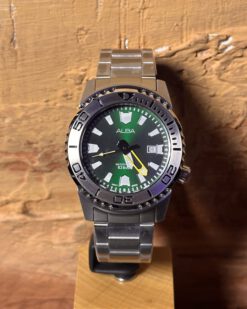 ALBA รุ่น AG8M05X ของแท้ รับประกันศูนย์ Seiko นาฬิกาข้อมือ