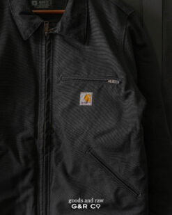 carhartt detroit jacket black