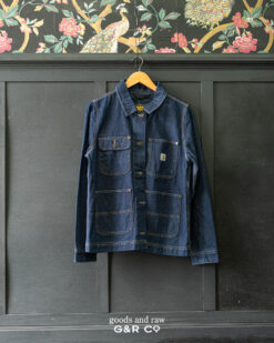CARHARTT MICHIGAN JACKET BLUE RINSED