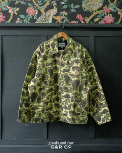 CARHARTT DETROIT JACKET DUCK CAMO