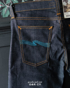 Nudie Jeans LONG JOHN DRY TWILL BLUE