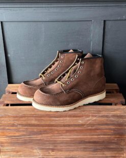 RED WING MOC TOE 8836 CHOCOLATE MULESKINNER