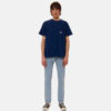 Nudie Jeans Lean Dean calm blues ของแท้ Goods & Raw รูปที่ 1